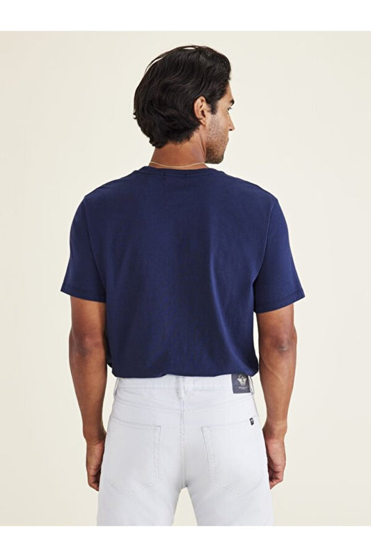 Dockers Erkek Minimalist T-Shirt - Kısa Kol Yuvarlak Yaka Günlük