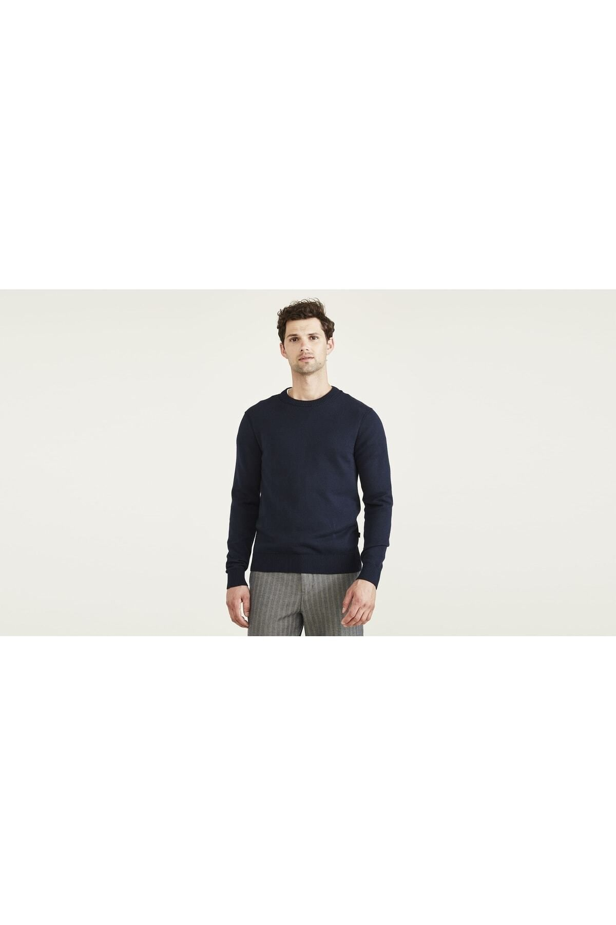 Dockers Erkek Minimalist Sweatshirt - Uzun Kol Regular Fit Günlük Main image