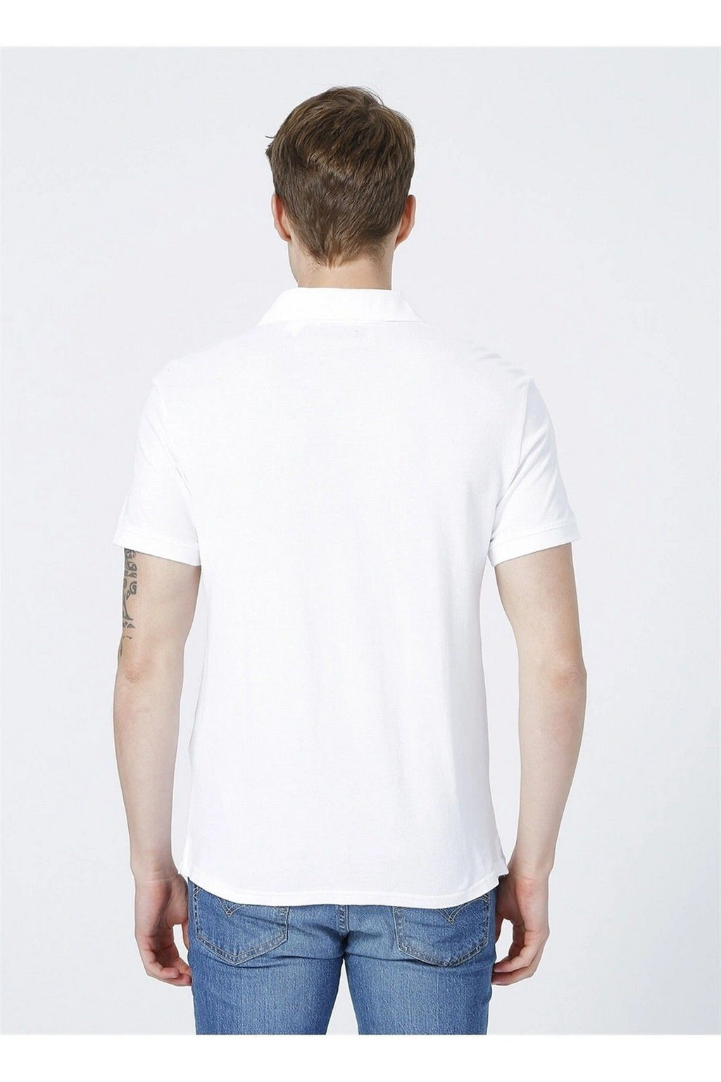 Dockers Erkek Minimalist Polo Yaka Kısa Kol T-Shirt - Günlük Kullanım