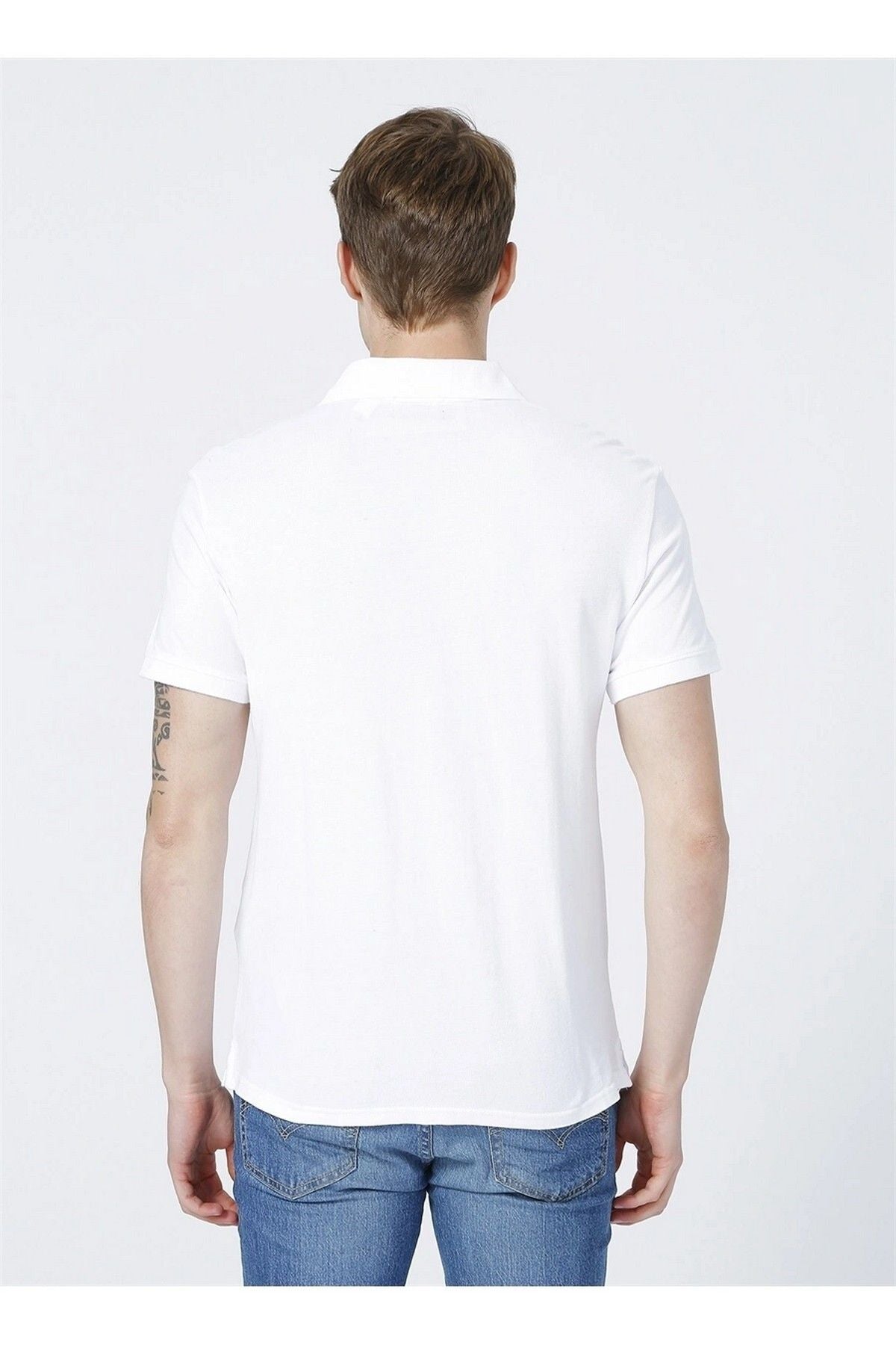 Dockers Erkek Minimalist Polo Yaka Kısa Kol T-Shirt - Günlük Kullanım