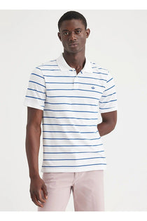 Dockers Minimalist Çizgili Polo Yaka Erkek T-Shirt - Kısa Kol - Günlük