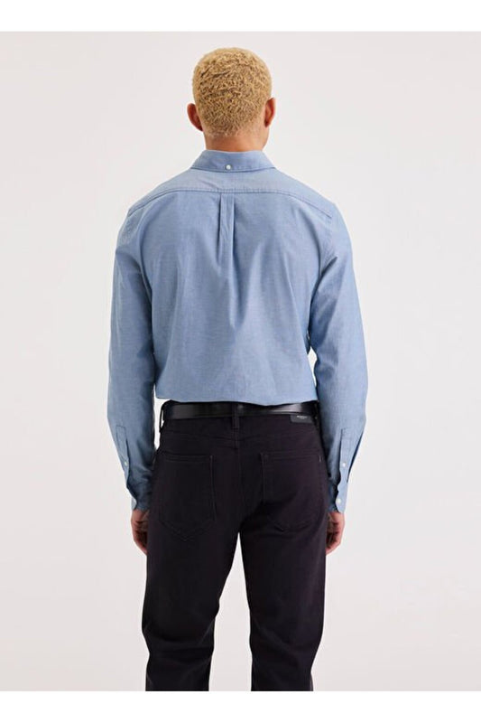Dockers Erkek Uzun Kol Minimalist Gömlek - Günlük & İş