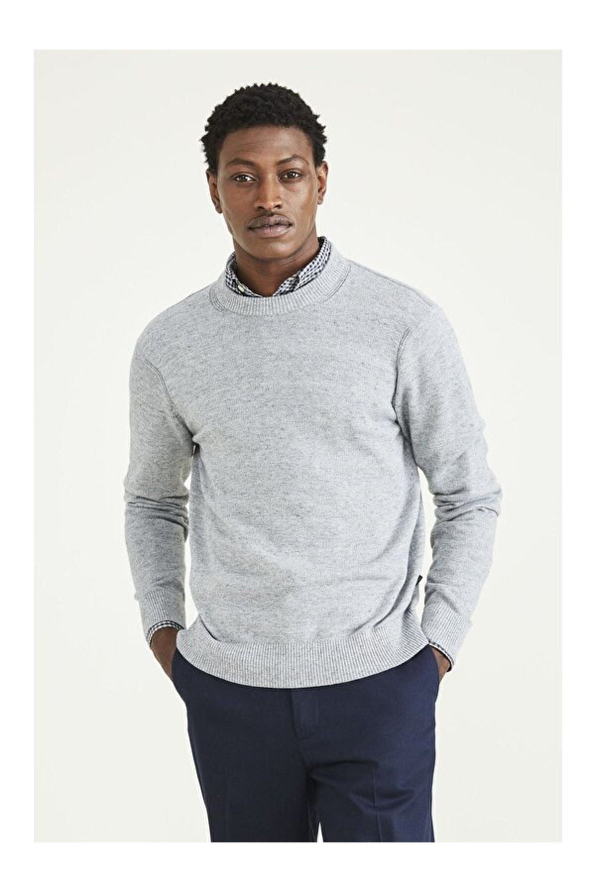 Dockers Minimalist Erkek Sweatshirt - Uzun Kol - Regular Fit - Günlük Main image