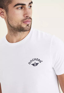 Dockers Minimalist Kısa Kol Erkek T-Shirt - Yuvarlak Yaka, Günlük