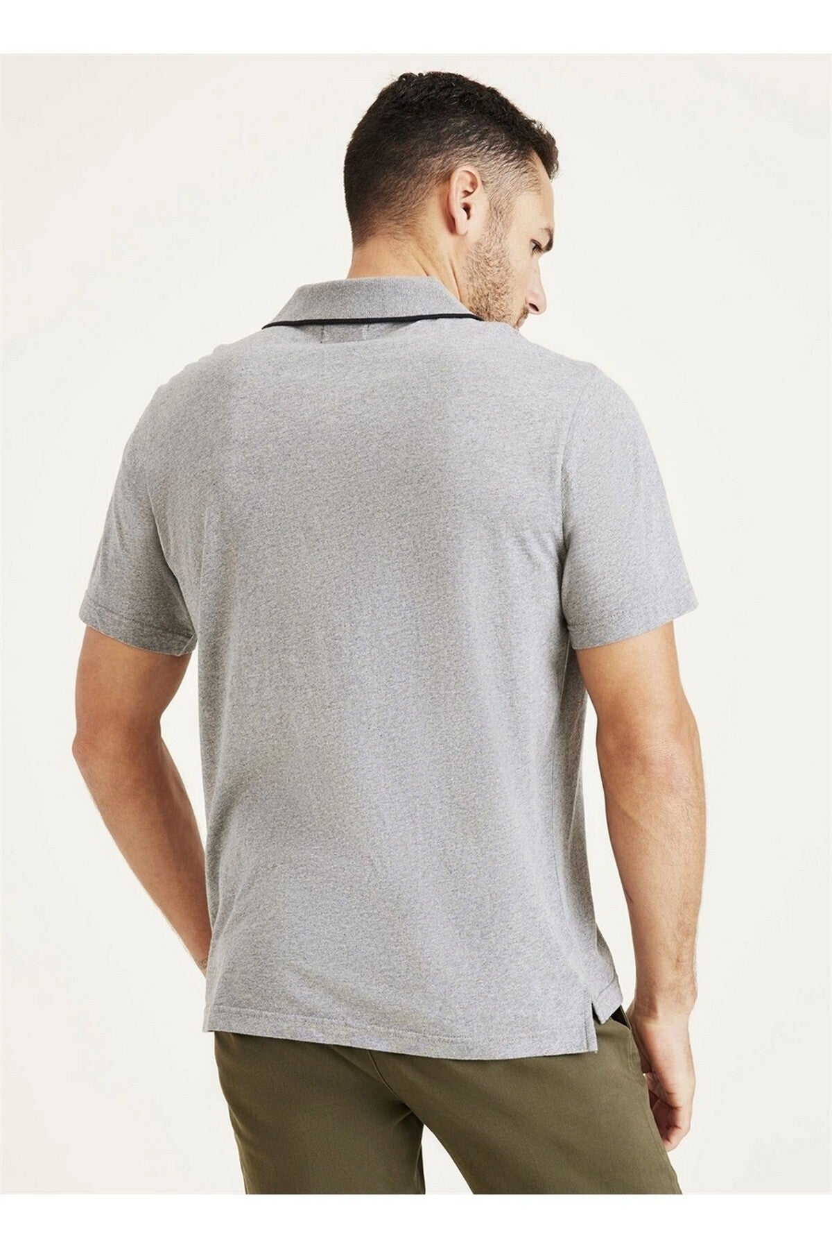 Dockers Minimalist Polo Yaka Kısa Kol Erkek T-Shirt - Günlük Şıklık Secondary image