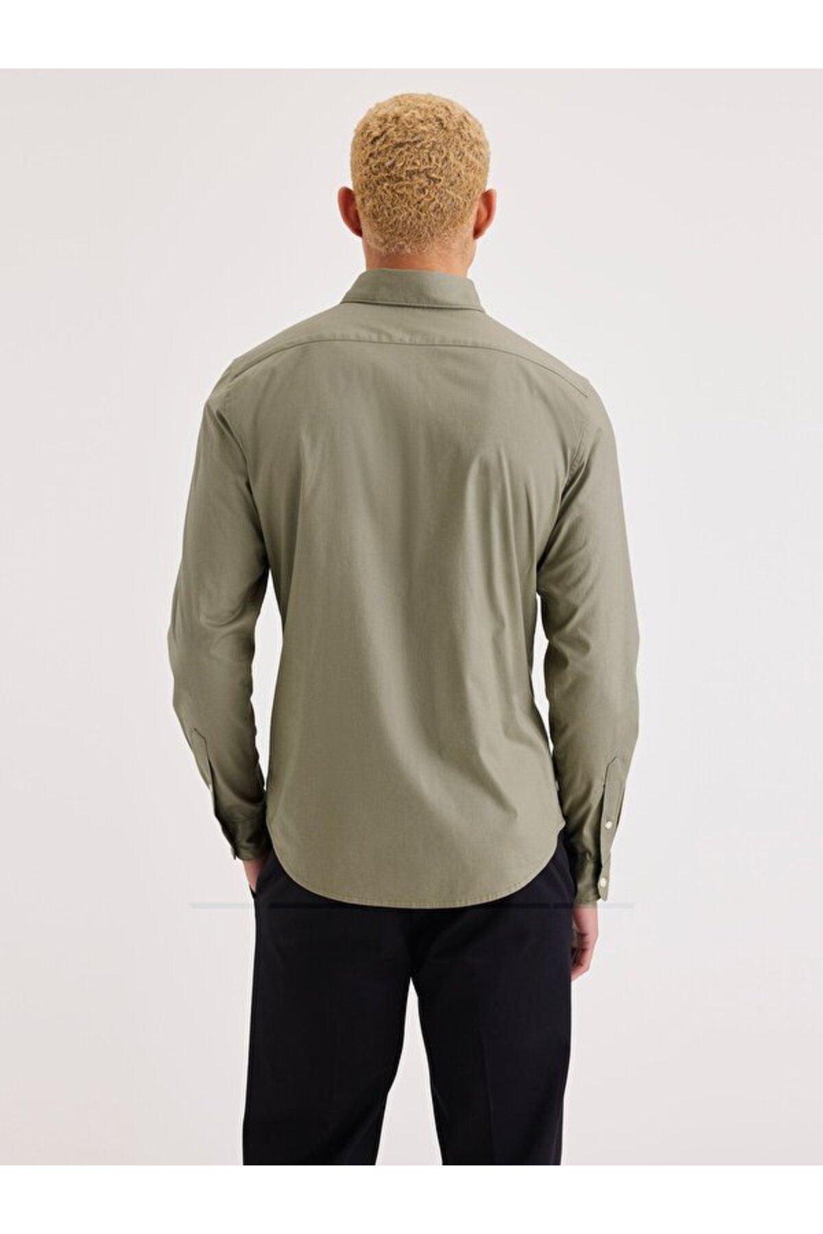 Dockers Minimalist Uzun Kol Erkek Gömleği - Günlük & İş