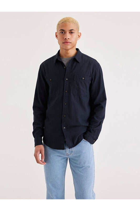 Dockers Minimalist Uzun Kol Erkek Gömlek - Günlük Stil
