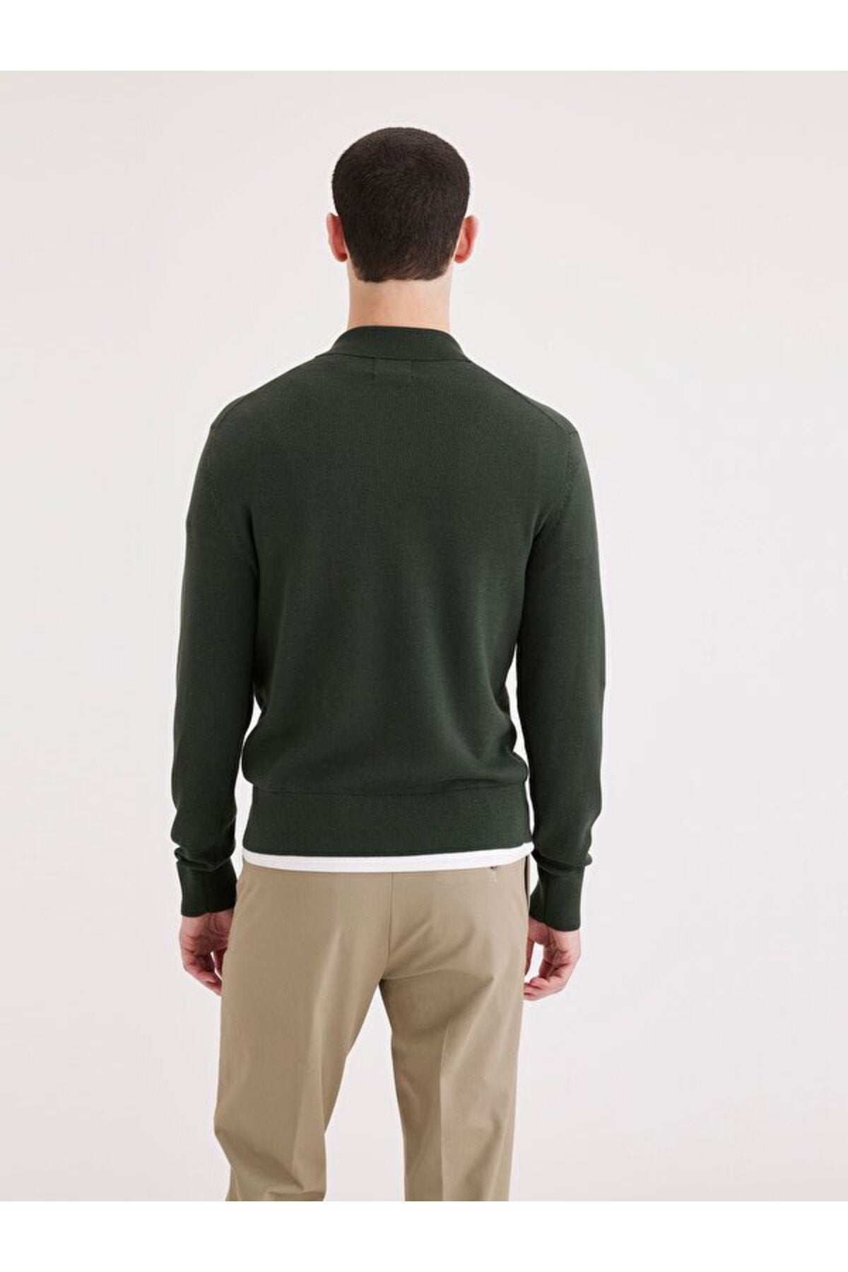 Dockers Minimalist Uzun Kol Polo Yaka Erkek Kazak - Günlük Şıklık Secondary image