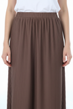 Textured midi skirt Scl