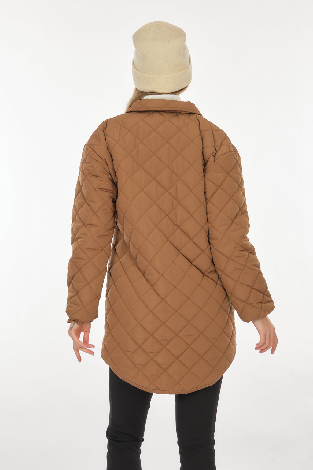 Doop Oversize Kapitone Midi Kaban - Günlük Şıklık, Sıcak ve Rahat