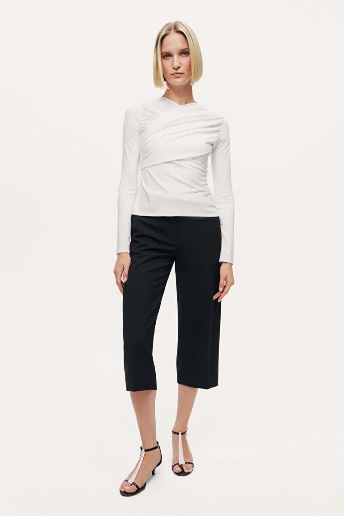 Drape Detaylı Bluz Nocturne Secondary image