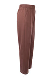 Button Detail Wide Leg Trousers On
