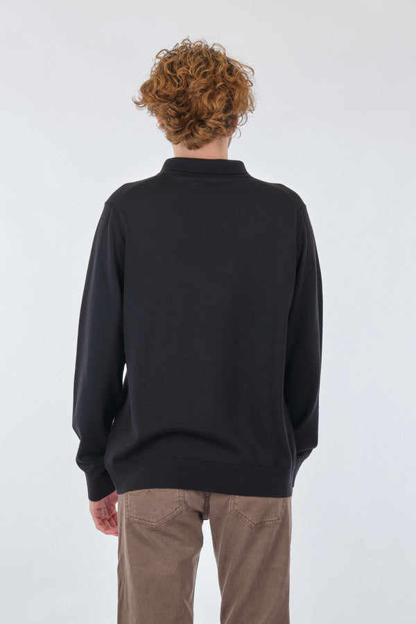 E.Muracchını Minimalist Uzun Kol Polo Yaka Erkek Kazak - Günlük Stil