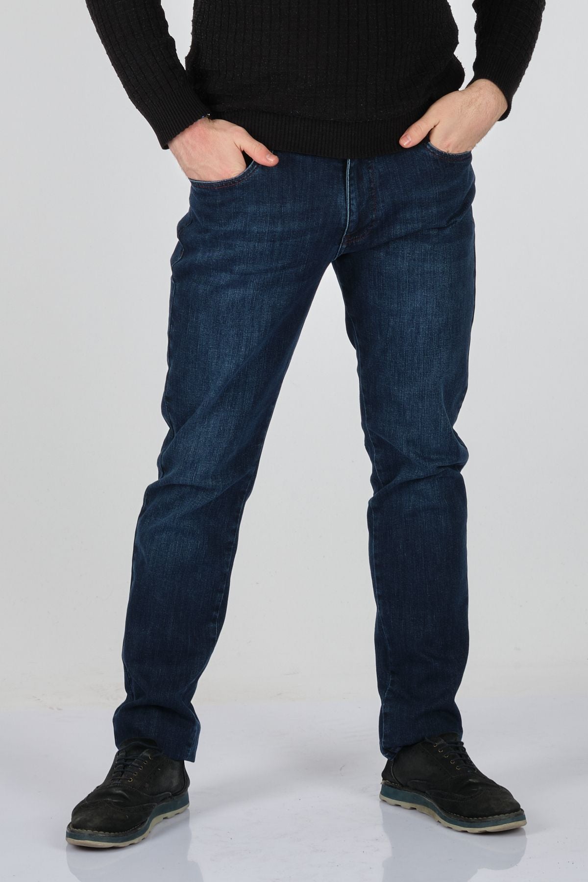 Ecer Minimalist Regular Fit Erkek Jean Pantolon - Günlük Stil Main image