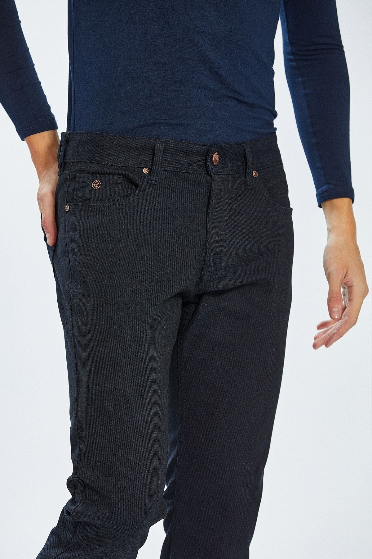 Ecer Slim Fit Minimalist Erkek Pantolon - Günlük Kullanım