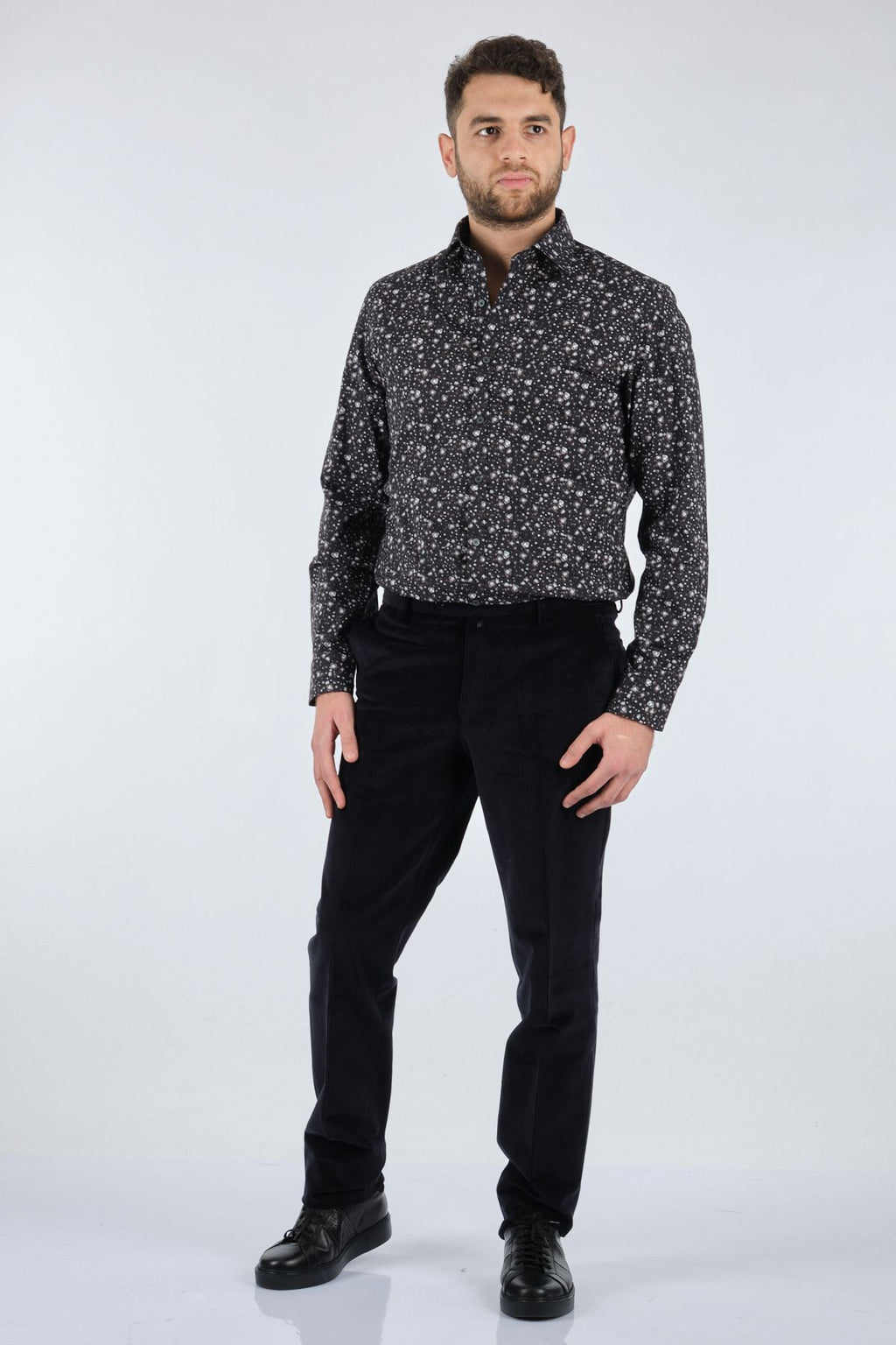 Ecer Minimalist Kadife Erkek Pantolon - Regular Fit - Günlük & Şık