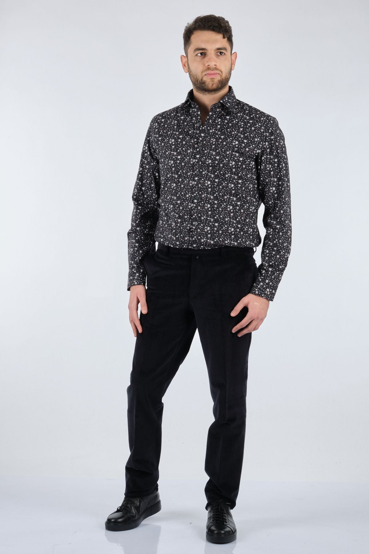 Ecer Minimalist Kadife Erkek Pantolon - Regular Fit - Günlük & Şık