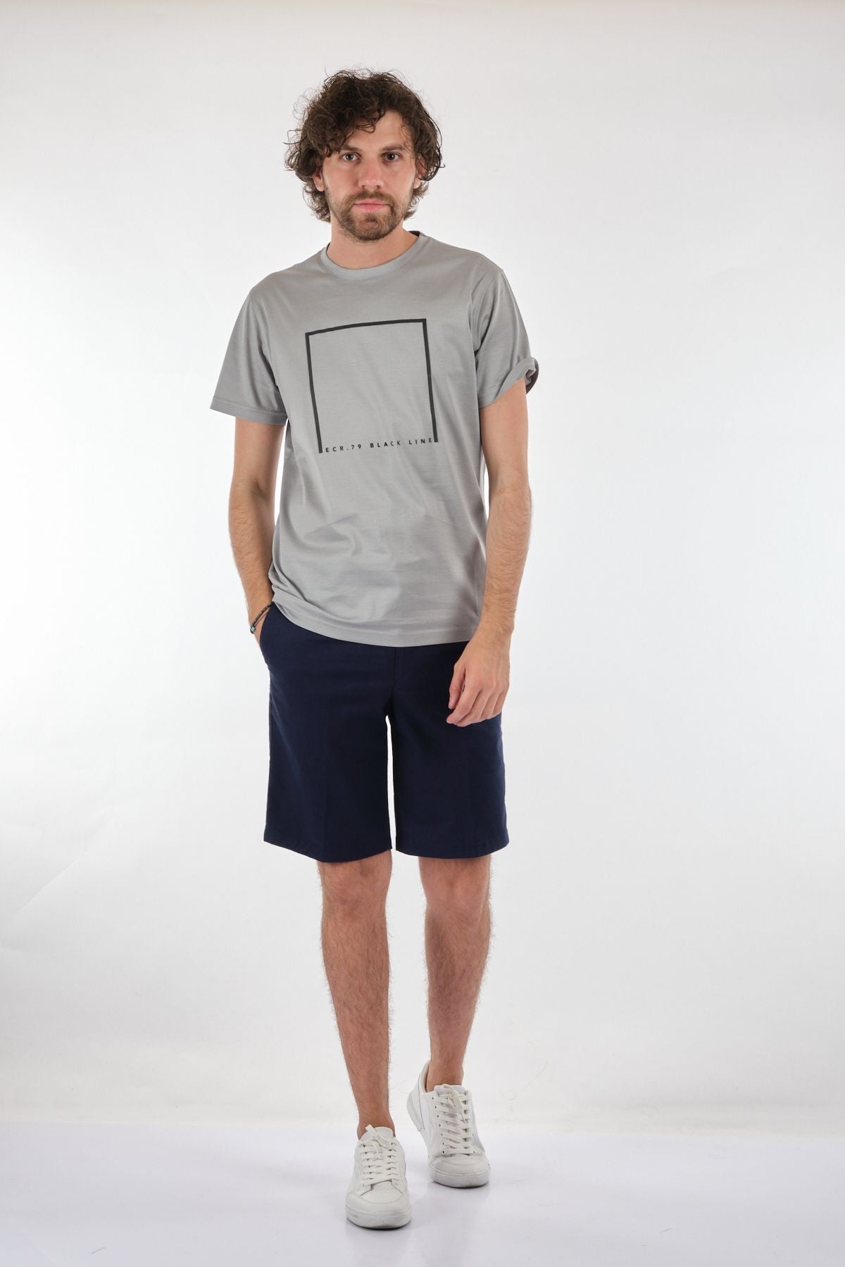 Ecer Minimalist Erkek Şort - Günlük, Rahat, Regular Fit Main image