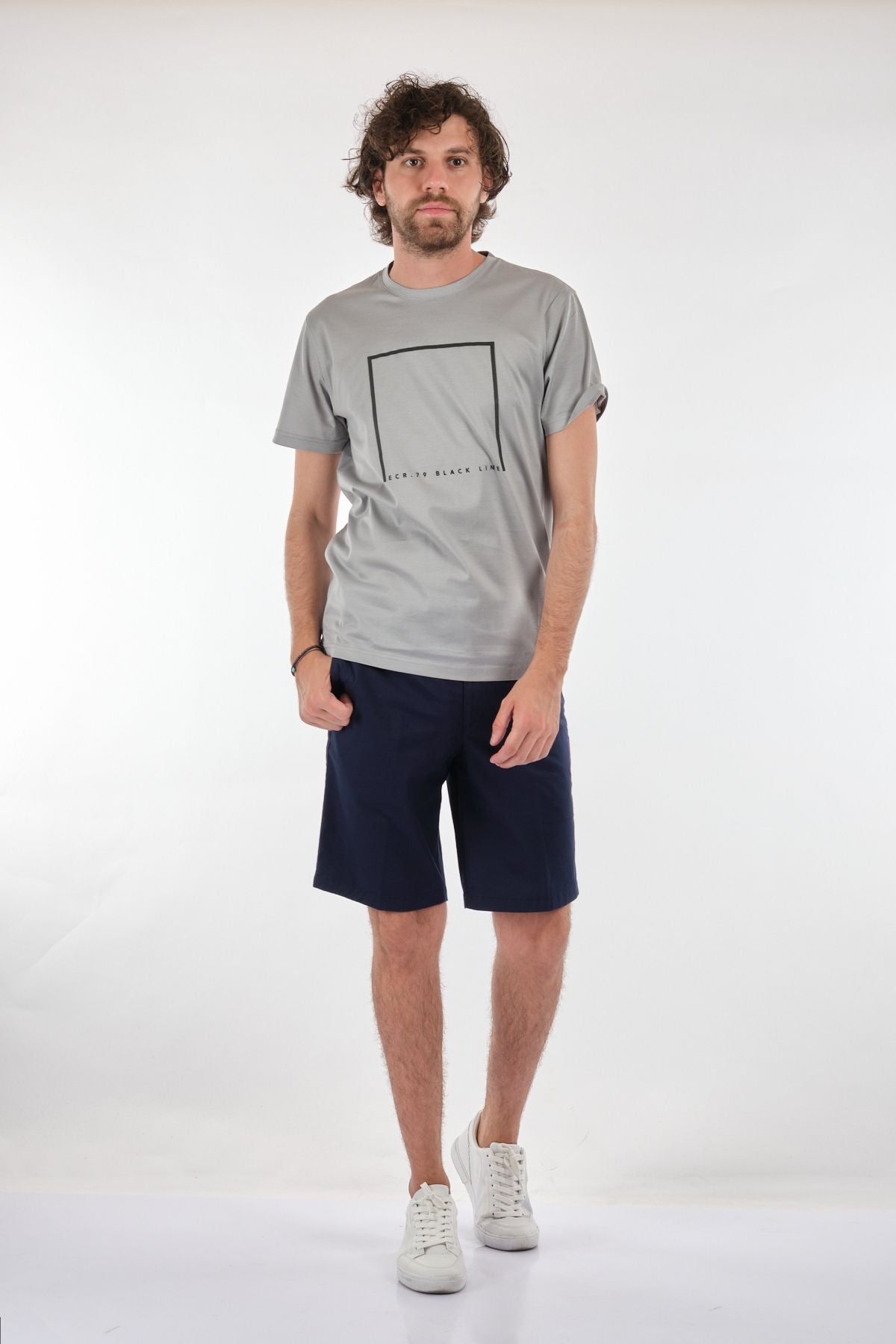 Ecer Minimalist Erkek Şort - Günlük, Rahat, Regular Fit