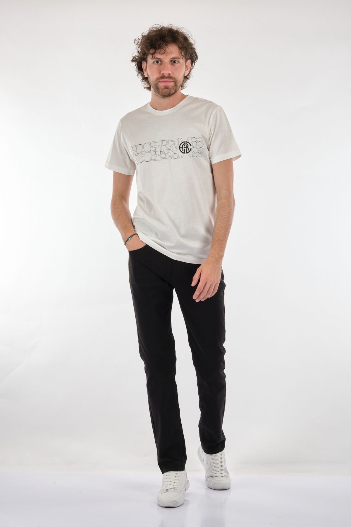 Ecer Erkek Oversize T-Shirt - Minimalist & Rahat Günlük Stil Secondary image