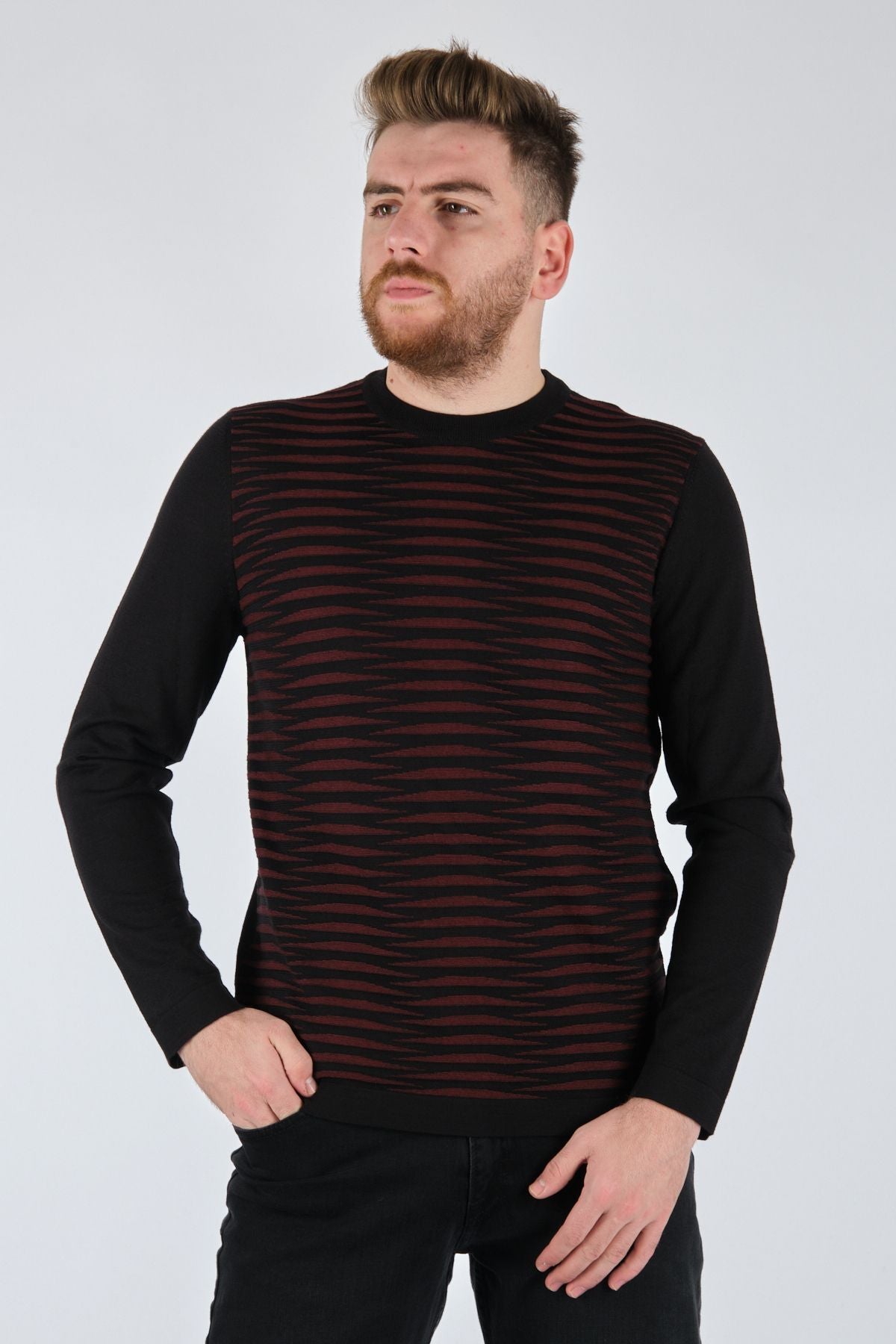 Ecer Minimalist Erkek Triko - Uzun Kol - Rahat ve Şık Main image