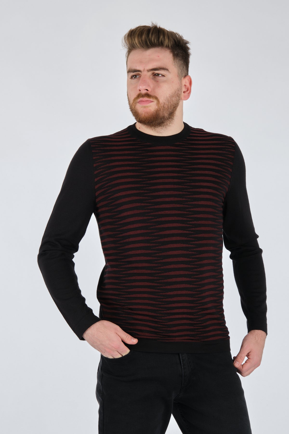 Ecer Minimalist Erkek Triko - Uzun Kol - Rahat ve Şık