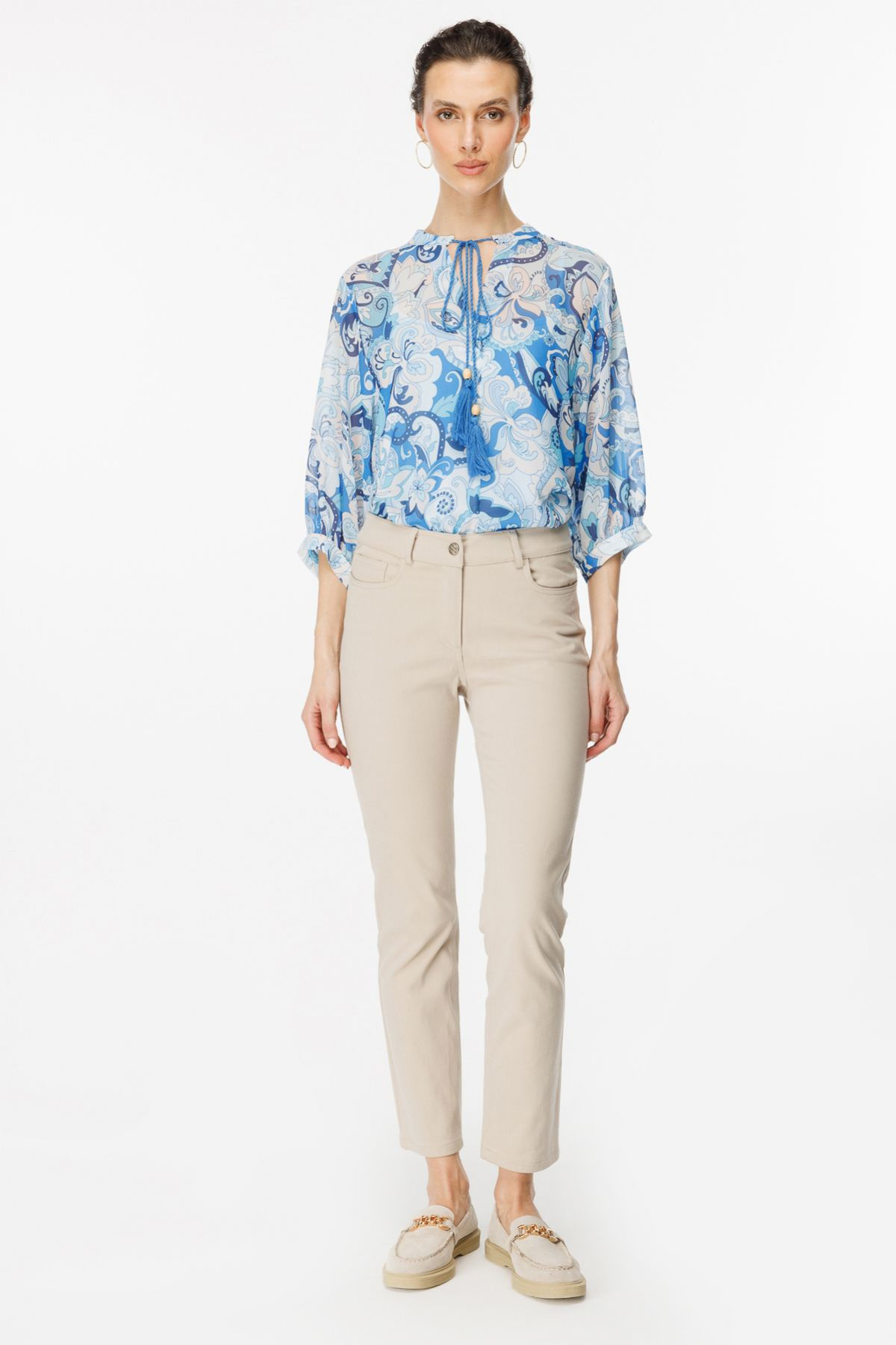 Ekol Kadın Crop Pantolon: Minimalist, Günlük Şıklık Secondary image