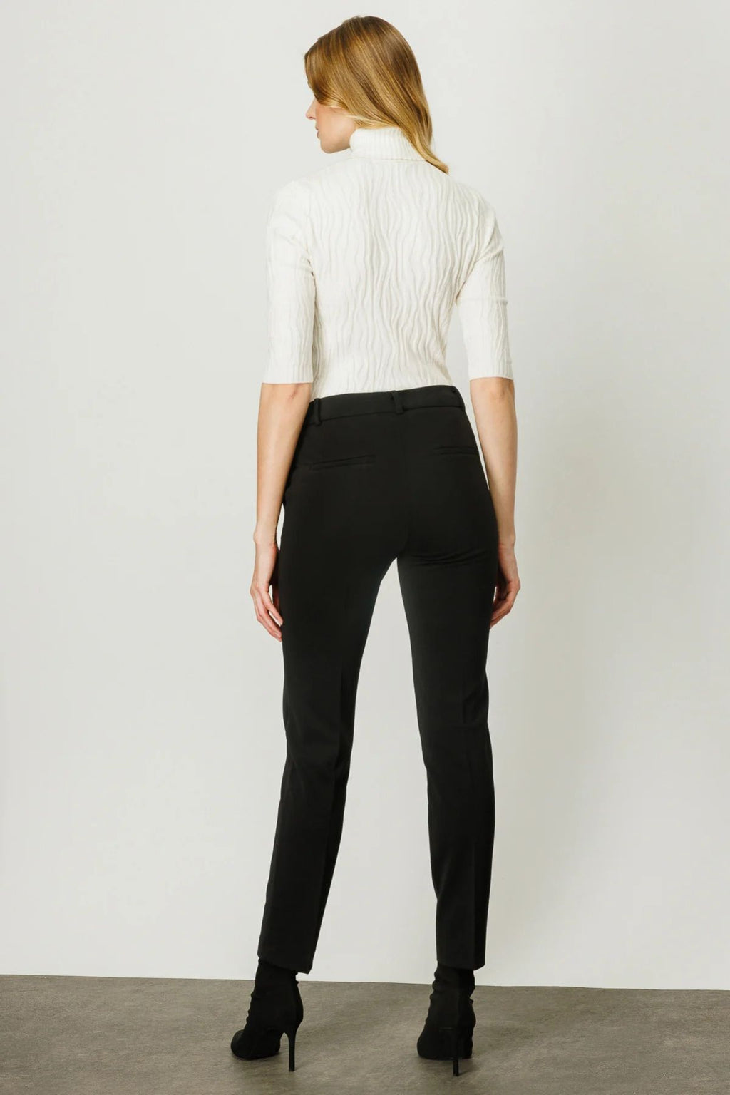 Ekol Minimalist Yüksek Bel Slim Fit Kadın Pantolon - Günlük & İş