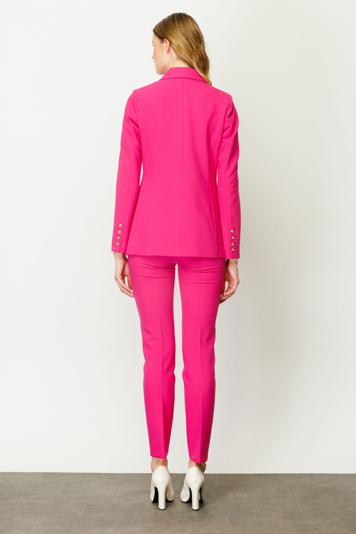Ekol Minimalist Kadın Pantolon - Midi Boy, Regular Fit, Günlük Kullanım