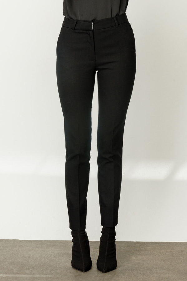 Ekol Minimalist Kadın Pantolon - Midi Boy, Regular Fit, Günlük Kullanım