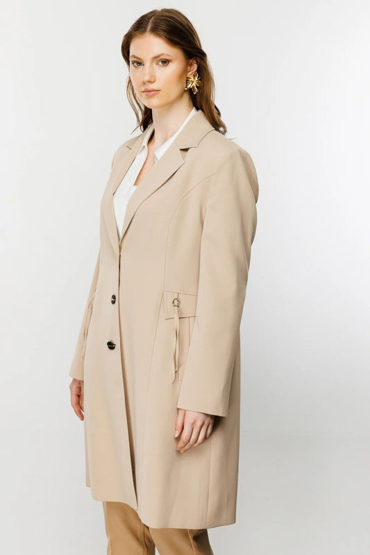 Ekol Kadın Pardösü 24EKL06542