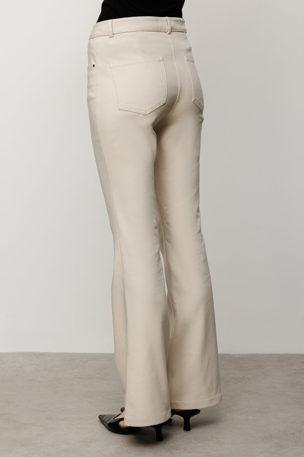 Ekol Kadın Yüksek Bel Minimalist Çan Pantolon - Günlük Şık