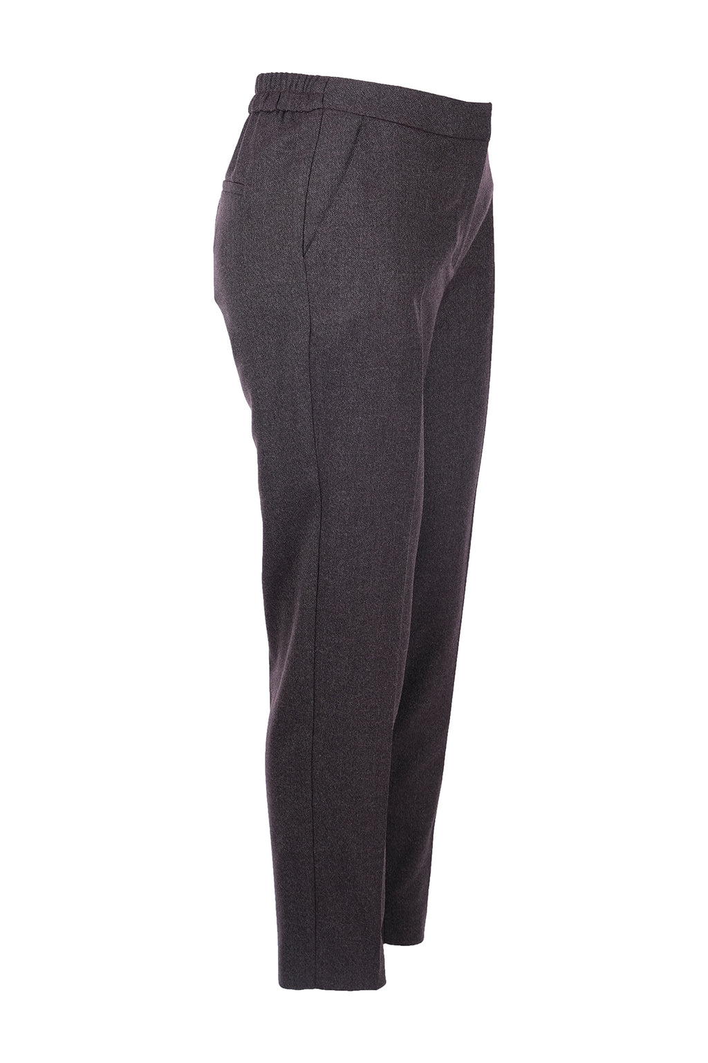 Ekol Minimalist Kadın Pantolon - Yüksek Bel Slim Fit Midi