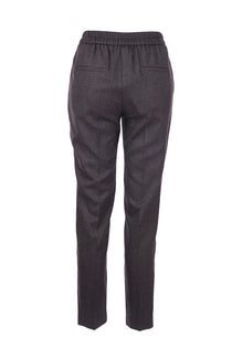 Ekol Minimalist Kadın Pantolon - Yüksek Bel Slim Fit Midi