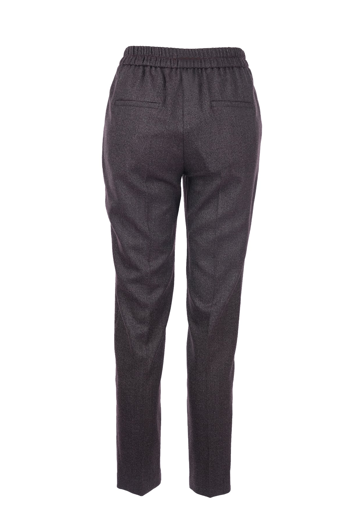 Ekol Minimalist Kadın Pantolon - Yüksek Bel Slim Fit Midi