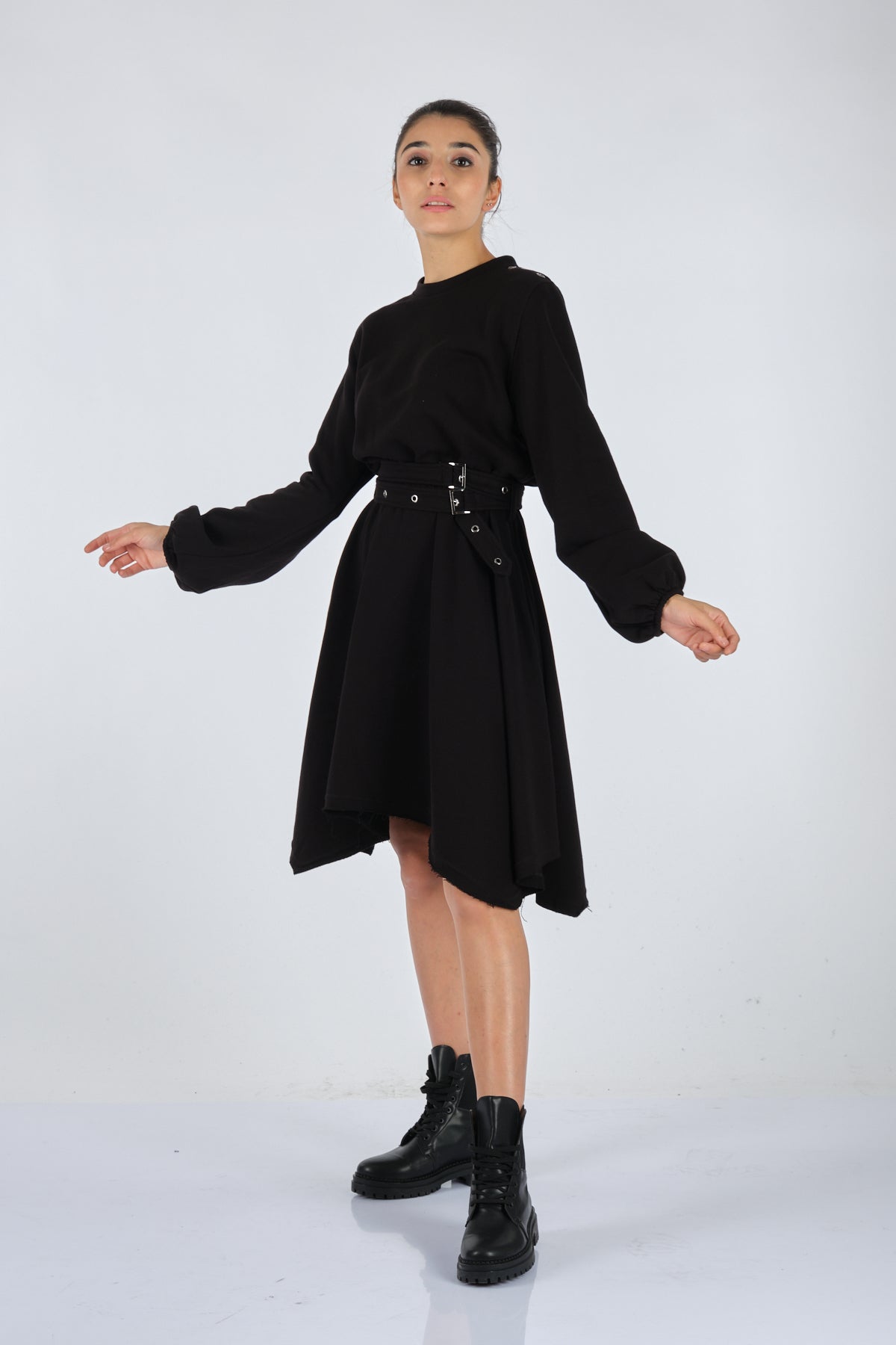 Unique Mode Minimalist Oversize Midi Elbise - Günlük & Özel Gün Main image