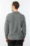 Men's Polo Collar Basic Wool Sweater Pattern