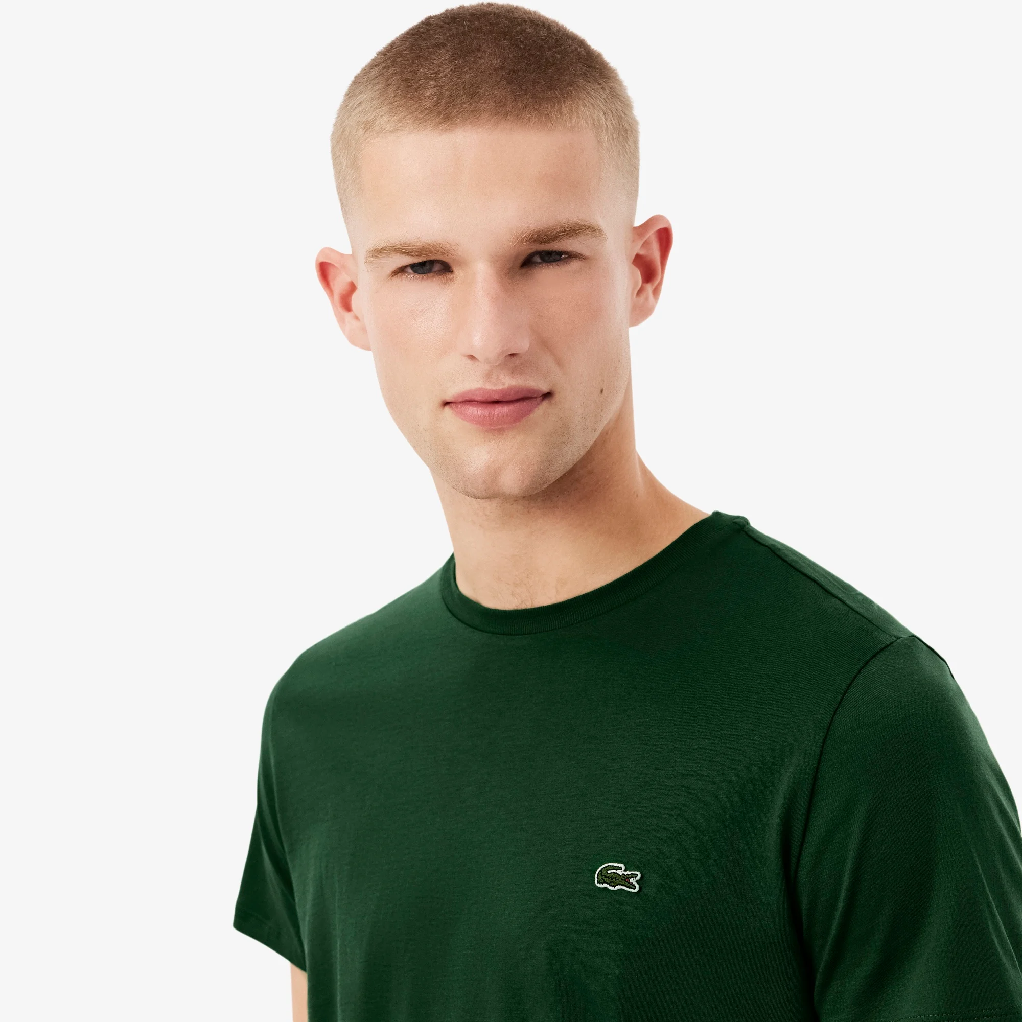 Erkek Regular Fit Bisiklet Yaka T-shirt LACOSTE Secondary image