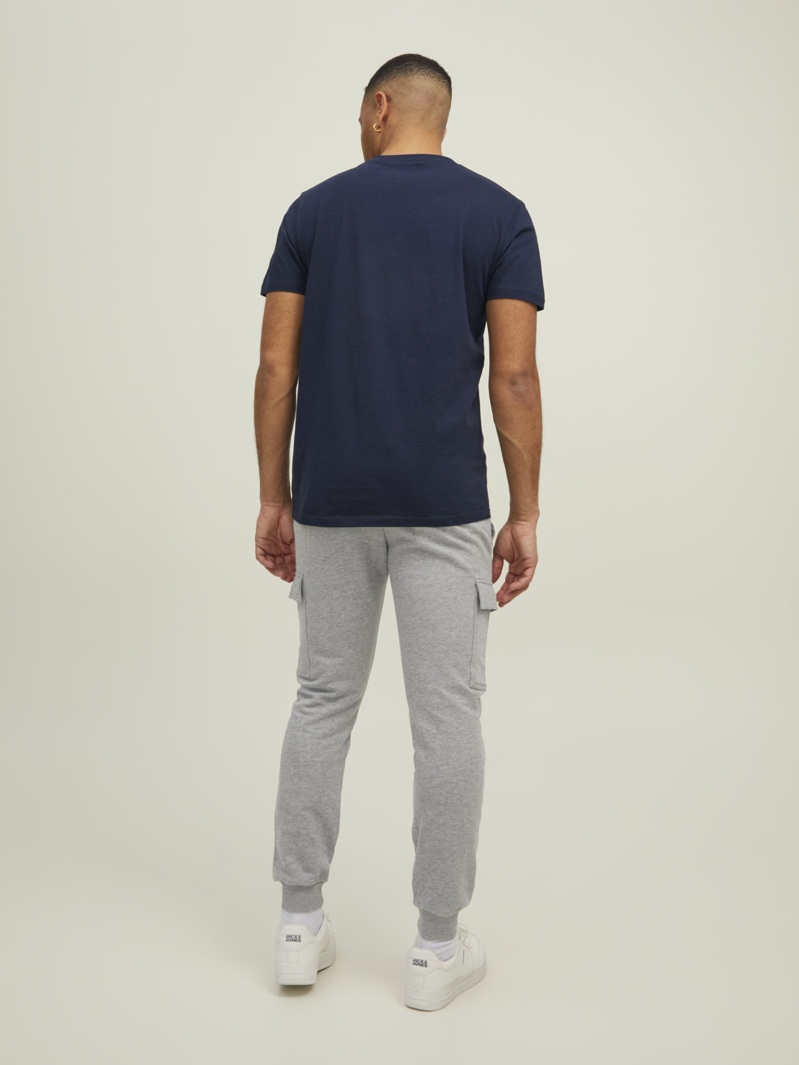 Jack&Jones Erkek Regular Fit Cargo Cepli Eşofman Altı - Günlük Spor