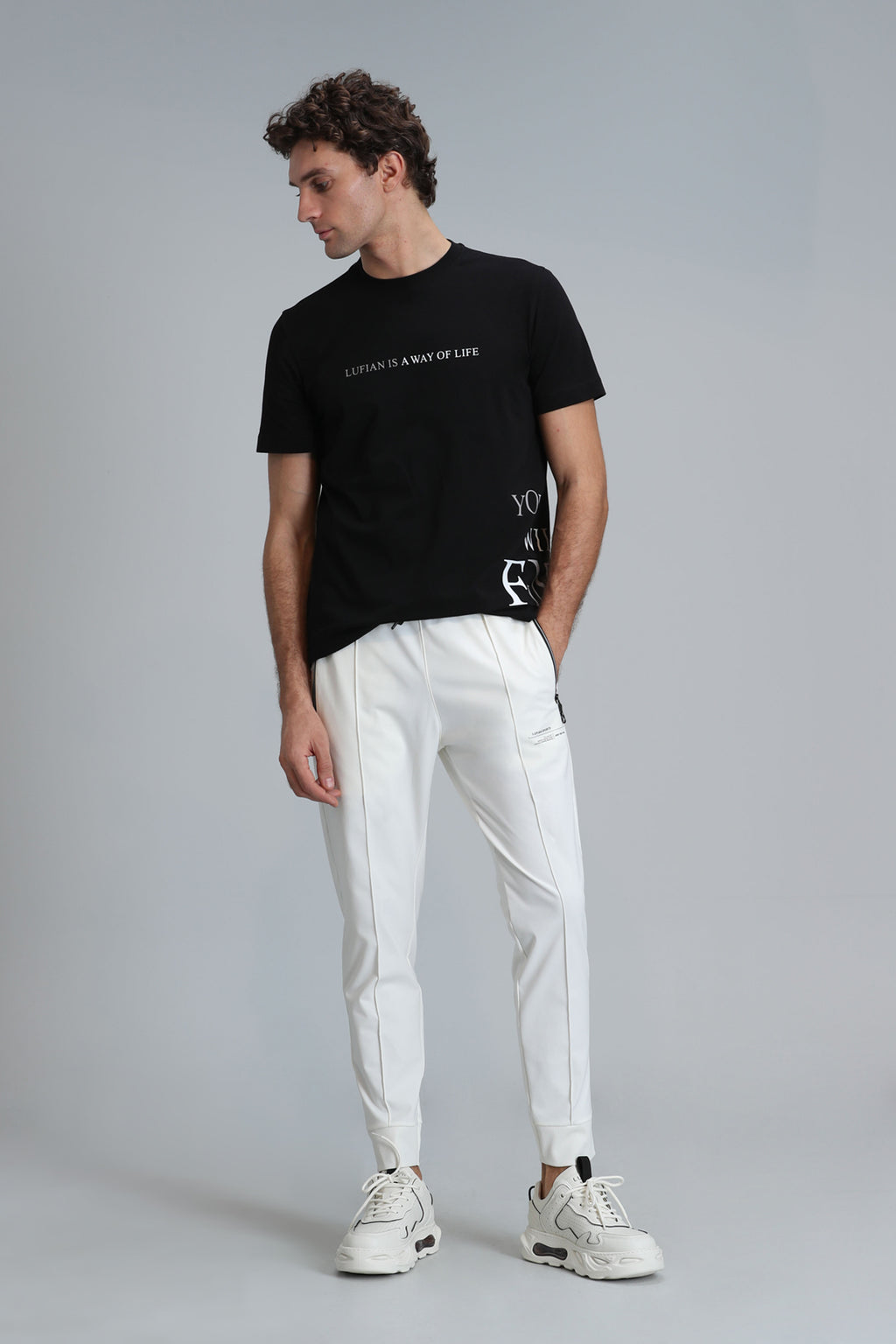 Lufian Oversize Minimalist Erkek Eşofman Altı - Günlük Spor