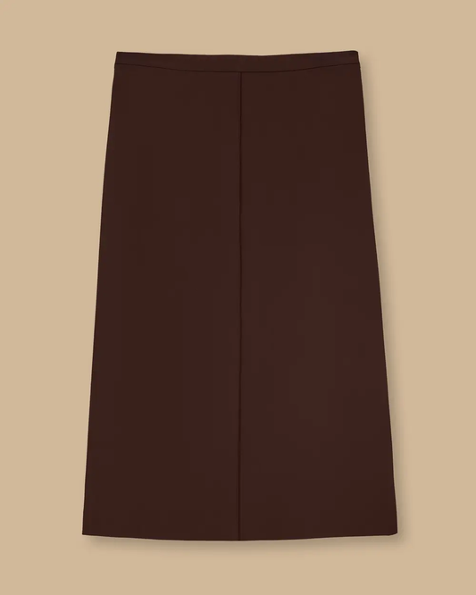 Plus size midi skirt with pockets Gala-Xi