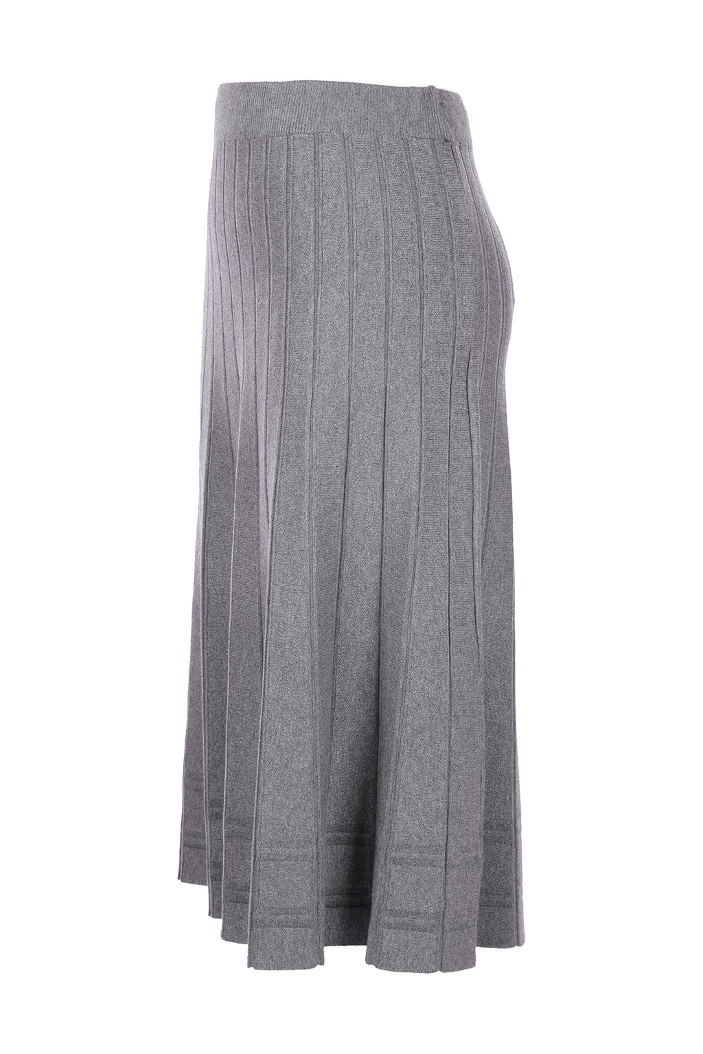 On Midi Pileli Triko Etek - Minimalist Stil