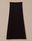 esnek bel pliseli basic etek Scl