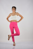 Explosion Minimalist Crop Pantolon - Yüksek Bel Dar Kesim Günlük