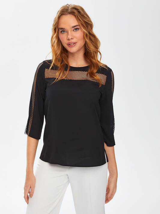 Faik Sönmez Women's Evening Blouse U68183