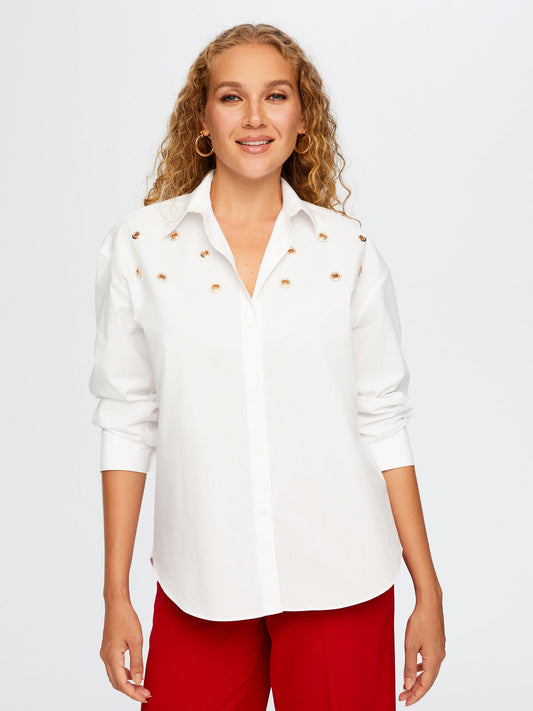 Faik Sönmez Women's Shirt UW26GML008