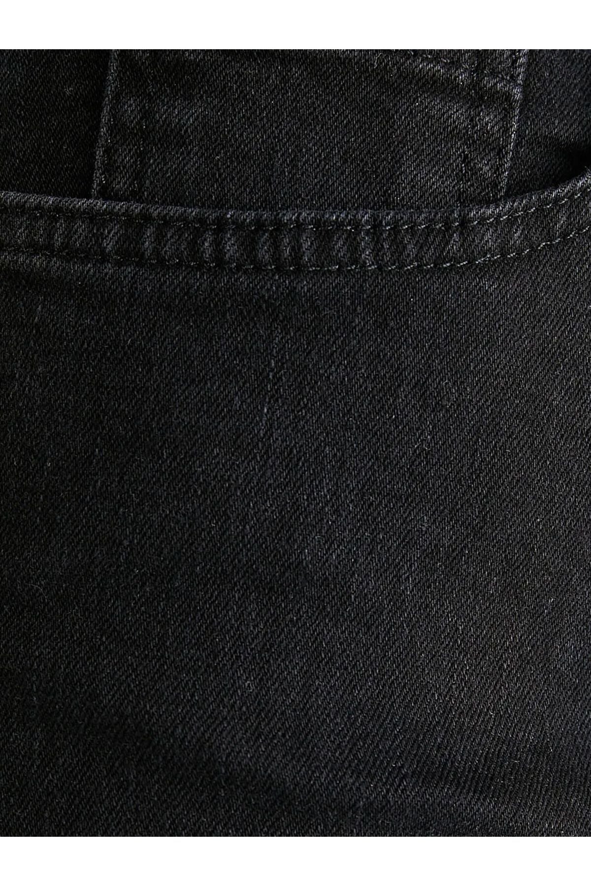 Faik Sönmez Minimalist Yüksek Bel Dar Paça Kadın Kot Pantolon - Günlük Şıklık