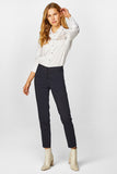 Faik Sönmez Minimalist Slim Fit Midi Kadın Pantolon - Günlük & İş