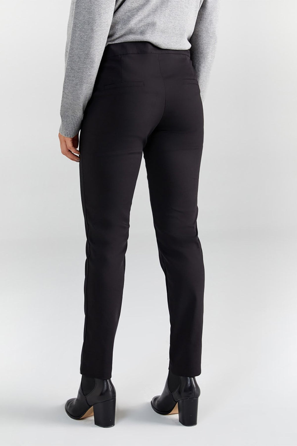 Faik Sönmez Minimalist Slim Fit Midi Kadın Pantolon - Günlük & İş