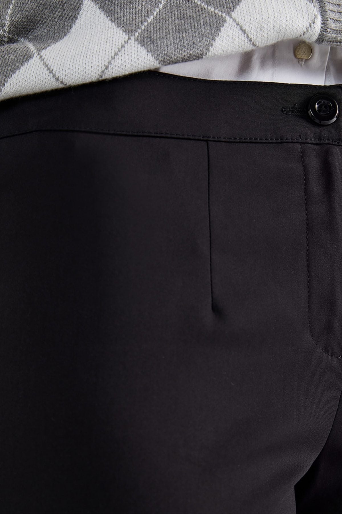 Faik Sönmez Minimalist Slim Fit Midi Kadın Pantolon - Günlük & İş